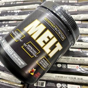 Bowmar Nutrition Melt Fruit Punch 24 to go packets + 1 unopened tub
